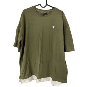 Victory Or‎ Nothing BSX T-Shirt Mens XL Army Green Short Sleeve